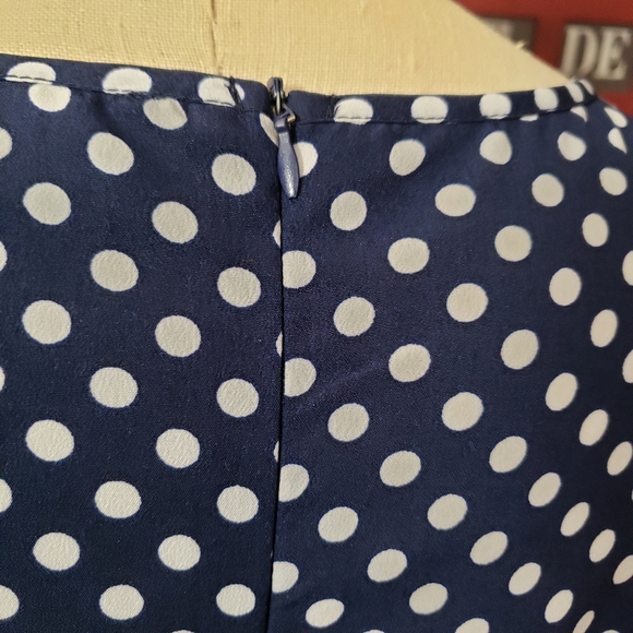 AX Paris Curve | 16 Plus Polka Dot Romper navy - Picture 10 of 15